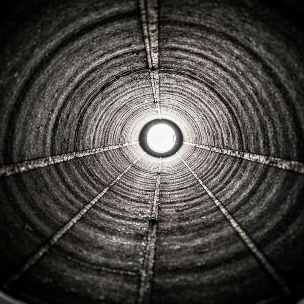 Before cleaning: commercial kitchen grease ductwork in Huntington, WV with accumulated grease